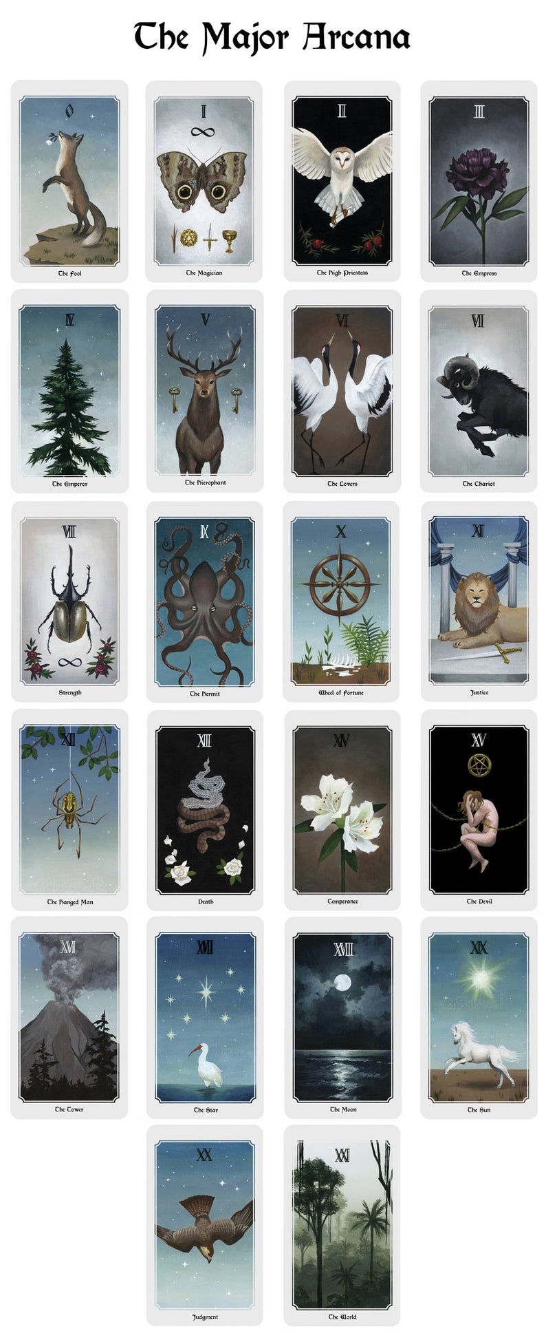 Anima Mundi Tarot Deck 78 pcs Set